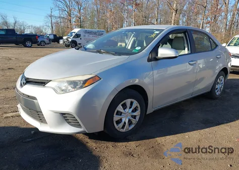 2014 Toyota Corolla L from USA, damaged, VIN 2T1BURHE3EC059946